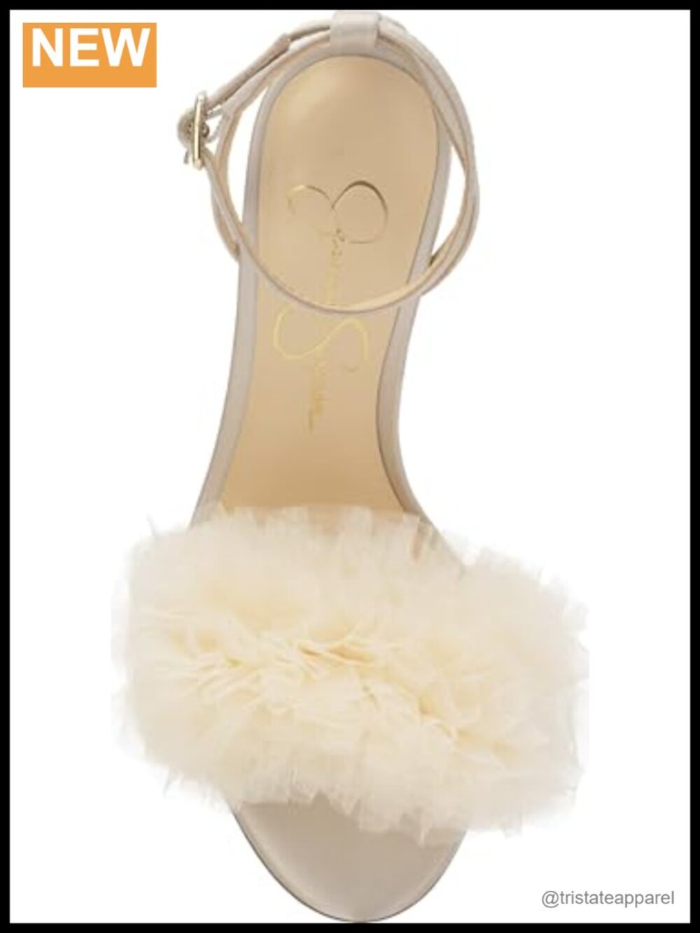 Textile Mesh Stiletto Heel Sandals - Picture 5 of 6